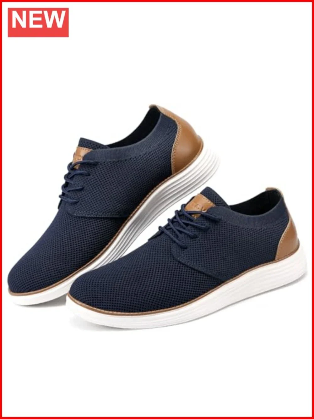 Men's Oxfords Fashion Dress Sneakers Casual Walking Shoes Lightweight